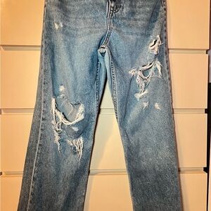 Zara Light Blue Denim Jeans